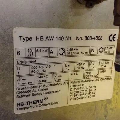 USED GROSSENBACHER HB-AW 140 N1