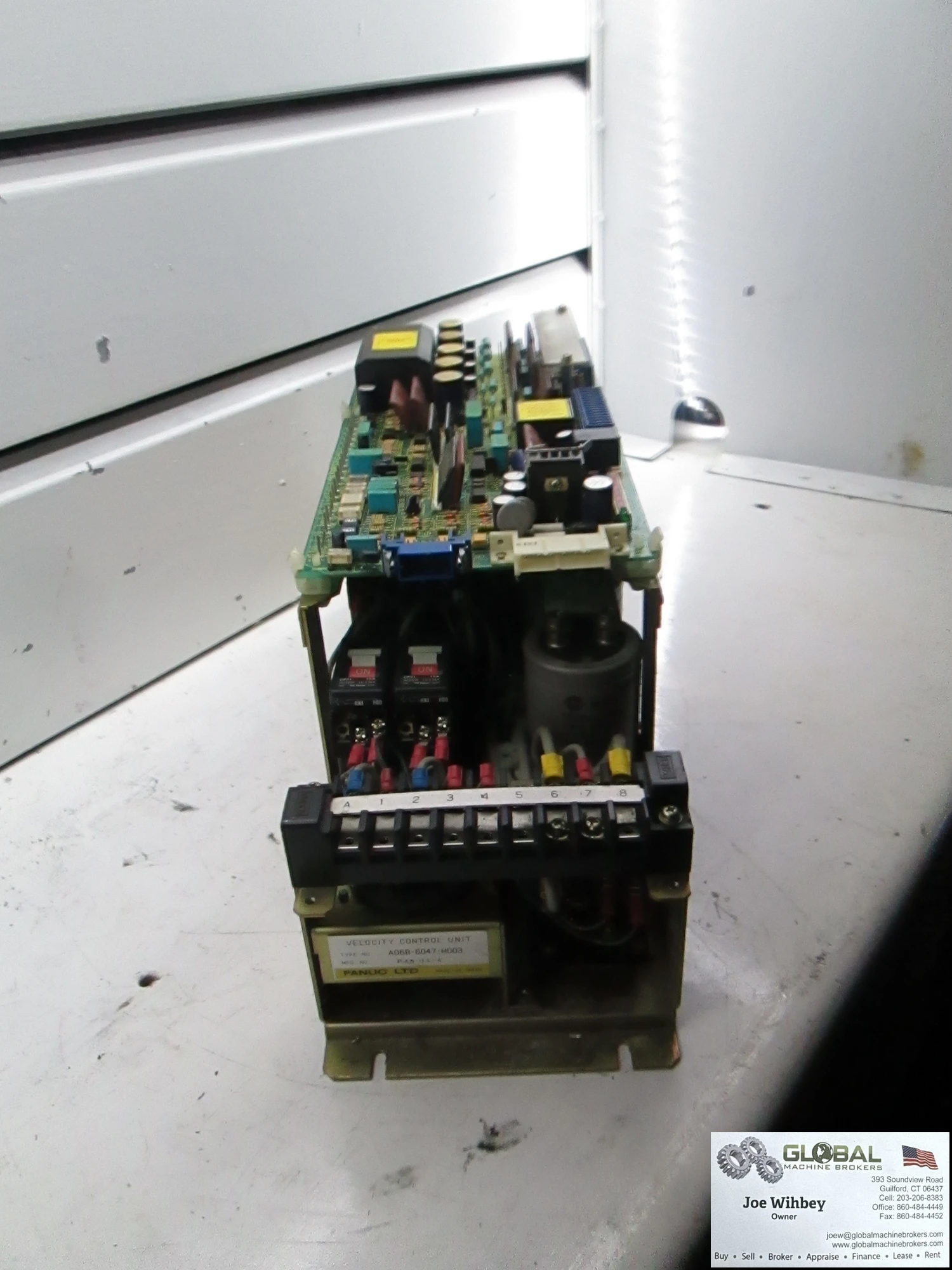 Funuc A06B-6047-H003 Velocity Control Unit Servo Drive/Amplifier SOLD AS IS