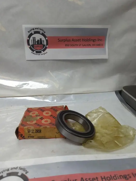 New | in-Stock FAG 6012-2RSR Bearings | Surplus Asset Holdings #1190627