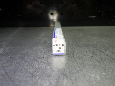 Nachi 3.8mm Coolant Thru 30xD Carbide Drill 4mm Shank AQDEXOH30D0380 (LOC1318D)