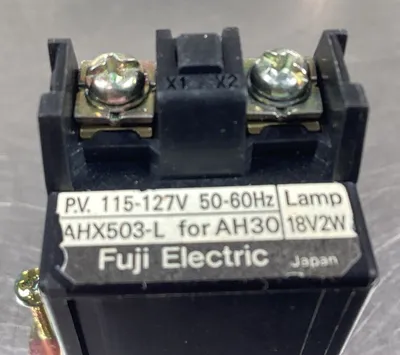 FUJI ELECTRIC AH30-ZNYL3 Command Switch Yellow 4B-35