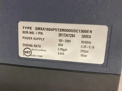 USED PROMINENT GMXA1604PVT2V000UDC1300EN