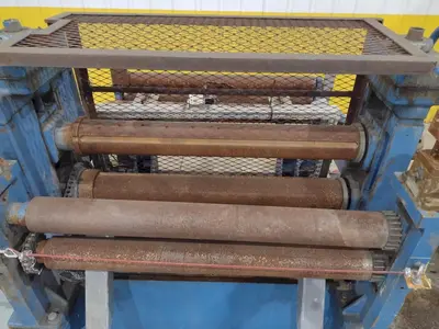 36” WIDE YODER SLITTING HEAD WITH POWERED FEED ROLLS: STOCK  #22951