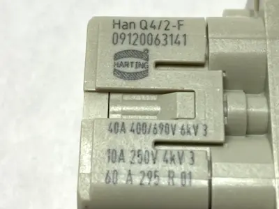 New | in-Stock HARTING 09120063141, Han Q4/2-F Electrical Fittings Michigan US | Maverick Industrial Sales #1456678
