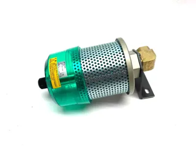 USED SMC EXHAUST CLEANER COMPRESSED AIR MUFFLER 1/2" NPT