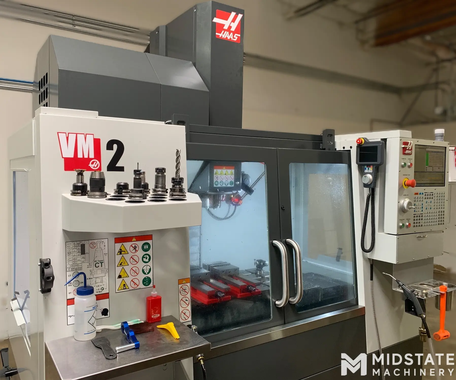 HAAS VM-2 with Probing and 5th Axis, New in 2022