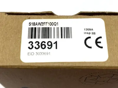 USED BANNER S18AW3FF100Q1, 33691