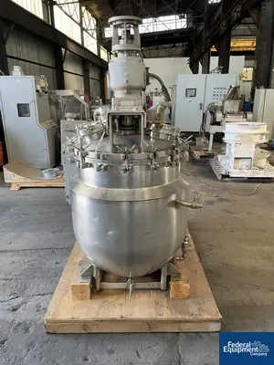 USED JC Pardo 250 Liter JC Pardo Triple Motion Kettle, 316 S/S, 20/100#