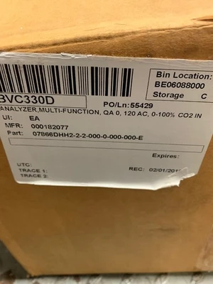 NEW Honeywell 07866DHH2-2-2-000-0-000-000-E