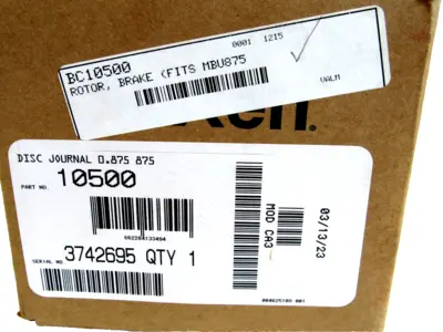 NEW SEALED NEXEN 10500 DISC JOURNAL 0.875