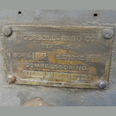 Ingersoll Rand Type 15 Compressor