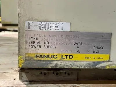 Used FANUC M-16IB/20, WITH R-J3IC CONTROL, CABLES & TEACH PENDANT. Robots | Harbor Machinery Inc. #1283348