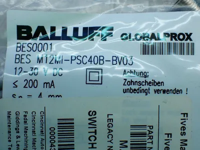 NEW BALLUFF BES M12MIPSC40BBV03