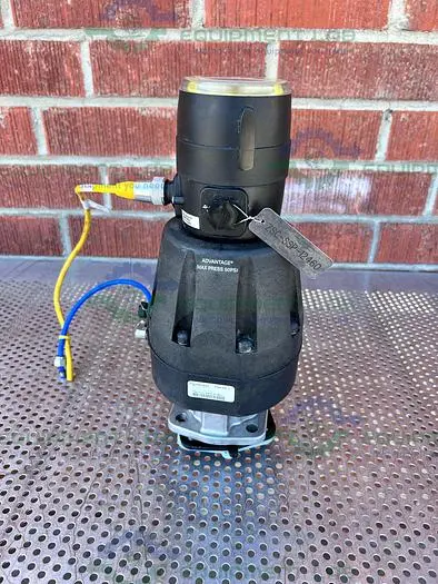 Used ITT PURE-FLO A216 DIAPHRAGM STAINLESS STEEL VALVE 2" W/ ASCO VALVE POSITIONER Valves/Fittings California US | Equipment Lab #485524