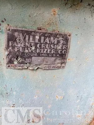 USED WILLIAMS 100 HP WOOD HOG
