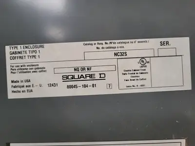 USED SQUARE D NQ430L1