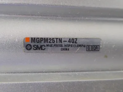 SMC MGPM25TN-40Z Guided Cylinder 25mm Bore 40mm Stroke 1.0 MPa Used