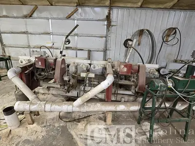 USED GOFAST 2-HEAD RESAW WITH DEDUSTER
