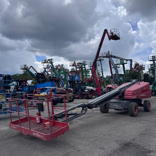 Used 2017 SJ45T Skyjack Telescopic Boom Lifts Florida US | Stack Equipment #1418857