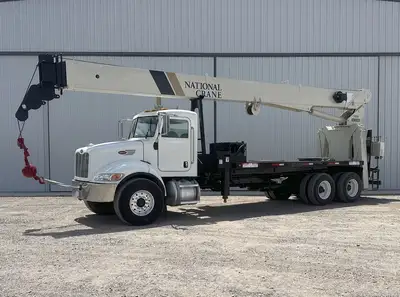 Peterbilt 335 Truck with National Crane 900A Crane