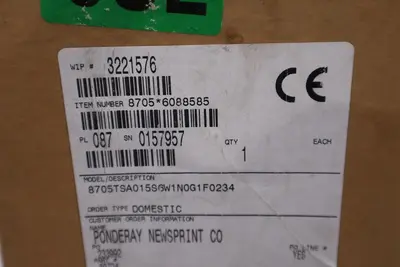 New Rosemount Pressure Transmitter Magnetic Flowmeter Sensor 8705T STOCK GF-511