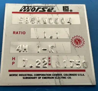 NEW MORSE 4M 1-R