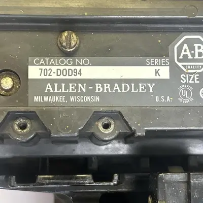 Used ALLEN-BRADLEY 702-D0D94 PLC Contactors Ohio US | Surplus Asset Holdings #1237772
