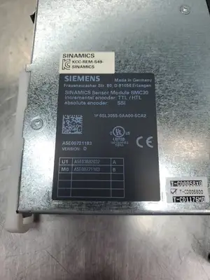 Used Siemens 6SL3055-0AA00-5CA2 SINAMICS Sensor Module AC Drive Control Module South Carolina US | Palmetto Automation #1160092