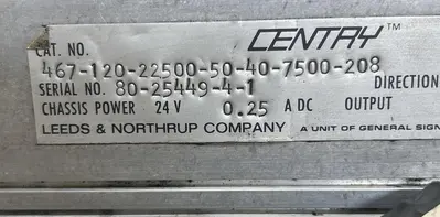 Used LEEDS & NORTHRUP 467-120-22500-50-40-7500-208 Miscellaneous Equipment (Electrical & Power) Ohio US | Surplus Asset Holdings #1238225