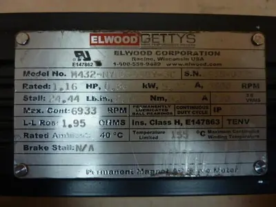 USED ELWOOD CORPORATION M432-NYN0-050Y-3C