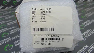 Qty. 2 Ariel A-16965 Compressor Suction Seat SUC VLV SEAT, 90CDX, PRC New NIB
