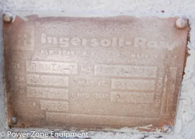 USED INGERSOLL RAND 3HMTA-7