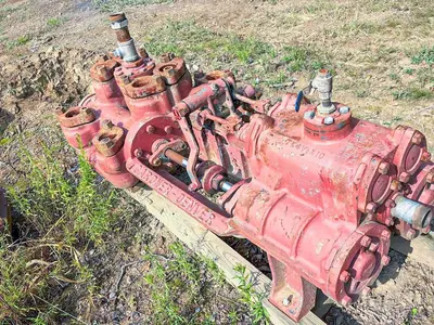 Used GARDNER DENVER 7 X 4-1/2 X 10 DUPLEX AIR-DRIVEN MUD PUMP Piston Pumps Pennsylvania US | East West Machinery & Drilling #1417799