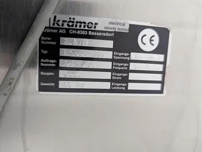 USED KRAMER + GREBE C810 / E2000-500