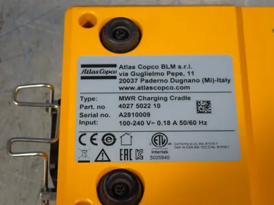 Used ATLAS CAPCO 4027502210 Battery Chargers Ohio US | HGR 24 #998433