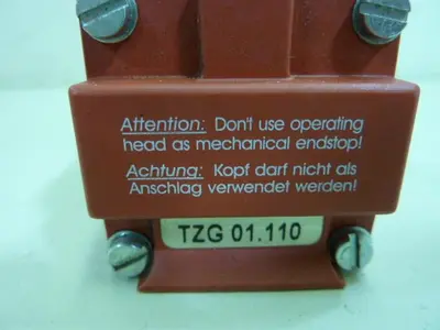 USED SCHMERSAL TGZ 01.110