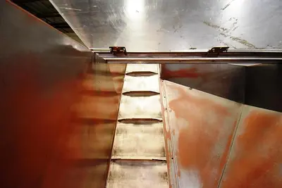 Hopper, Bottle, Elevator, 15.5" Wide X 7' High Belt Conveyor #5991099