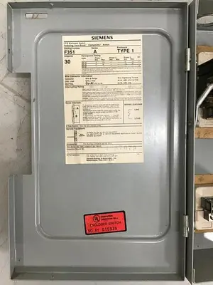 USED SIEMENS F351