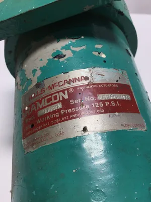 Hills-McCanna Ramcon R120C Pneumatic Actuator 125 PSI
