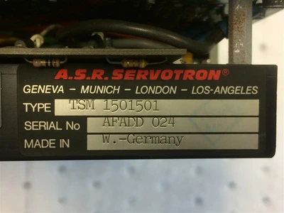 USED BALDOR TSM 1501501-