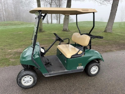 (1) 2017 E-Z-Go golf cart with a Kawasaki gas engine, model 625111G01, does not include Club canopy,...