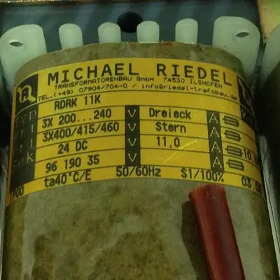 USED MICHAEL RIEDEL RDRK 11K