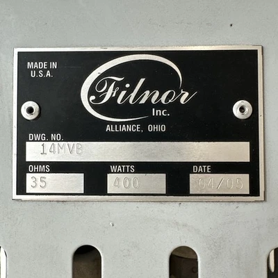 USED Filnor 14MVB
