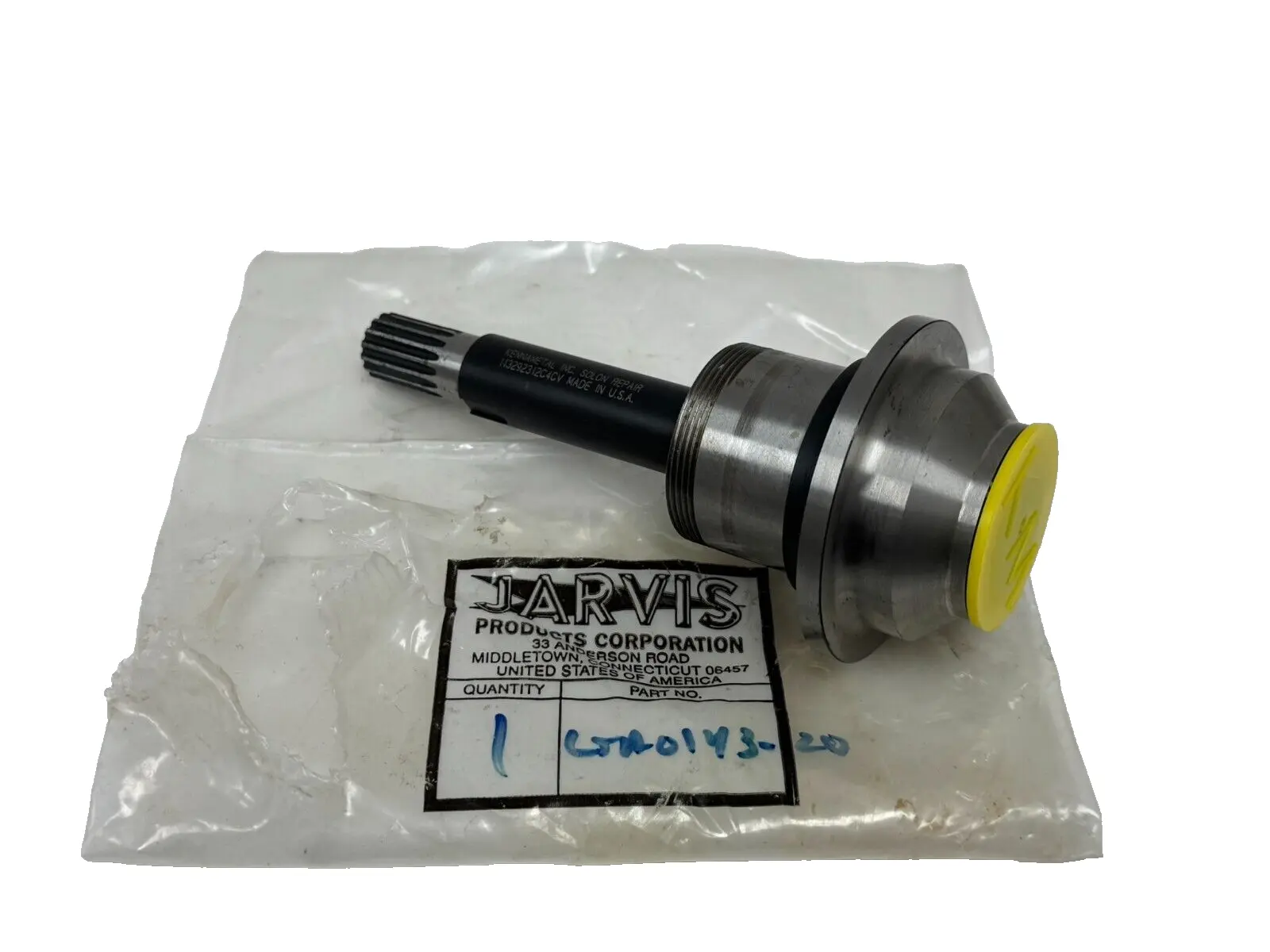 NEW KENNAMETAL INC. SOLON REPAIR 113292312C4CV JARVIS LTA0143-20