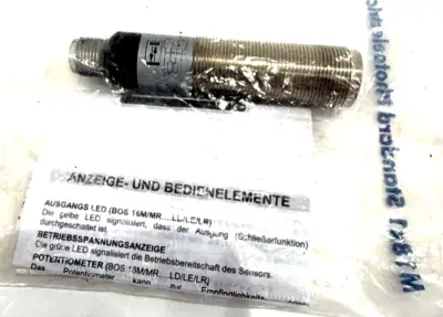 NEW BALLUFF BOS 18M-PA-LR10-S4 PHOTOELECTRIC SENSOR BOS 18MPALR10S4