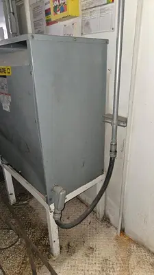 USED SQUARE D COMPANY 75 KVA TRANSFORMER