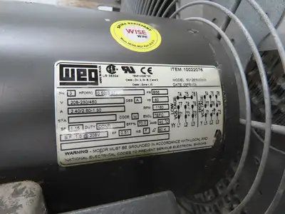 American Industrial AC-40-3 Air Cooled Heat Exchanger 1/2 Hp 230/460v 3ph Sz 40