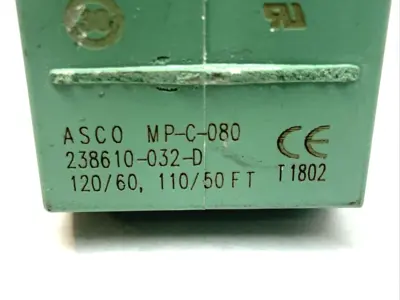Used ASCO Solenoid Valve Coil LOT OF 2 Pump & Valve Parts Michigan US | Maverick Industrial Sales #1400827
