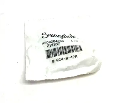 NEW SWAGELOK BRASS INSTRUMENTATION QUICK CONNECT BODY