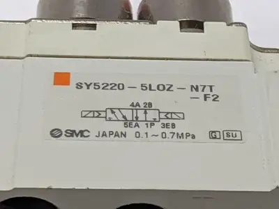 Used SMC DOUBLE SOLENOID VALVE 5 PORT Solenoid Valves | Maverick Industrial Sales #1102966